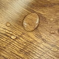 thumbnail image 5 of Bathroom Mirror Frame Border Sticker,Wood Grain Wallpaper Border,Brown Waterproof Border Stick,Removable Bathroom Mirror Frame Sticker for Wall Door,3.93'' x 196'',2 Pcs, 5 of 9