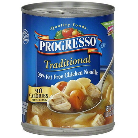 Progresso Traditional Chicken Noodle Soup, 19 oz (Pack of 12)