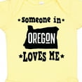 thumbnail image 4 of Inktastic Someone in Oregon Loves Me Gift Boys or Girls Baby Bodysuit, 4 of 5