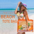 thumbnail image 6 of Large Capacity Fine Mesh Beach Tote Bag with Funny pattern, Sand Proof Nylon Handbag Side Pockets For Pool Seaside Travel Swimming, 6 of 7