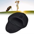 thumbnail image 2 of Couvre-clubs de golf en tissu durable, couvre-clubs souples et durables, accessoire pour golfeurs, noir, 2 of 4