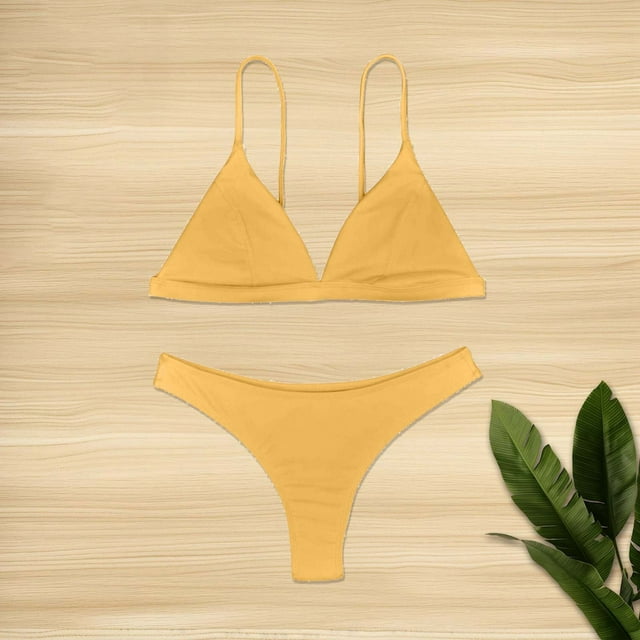 WILLBEST Traje de Baño Natacion Traje de Baño Sexy Nuevo Bikini Dividido para Mujer