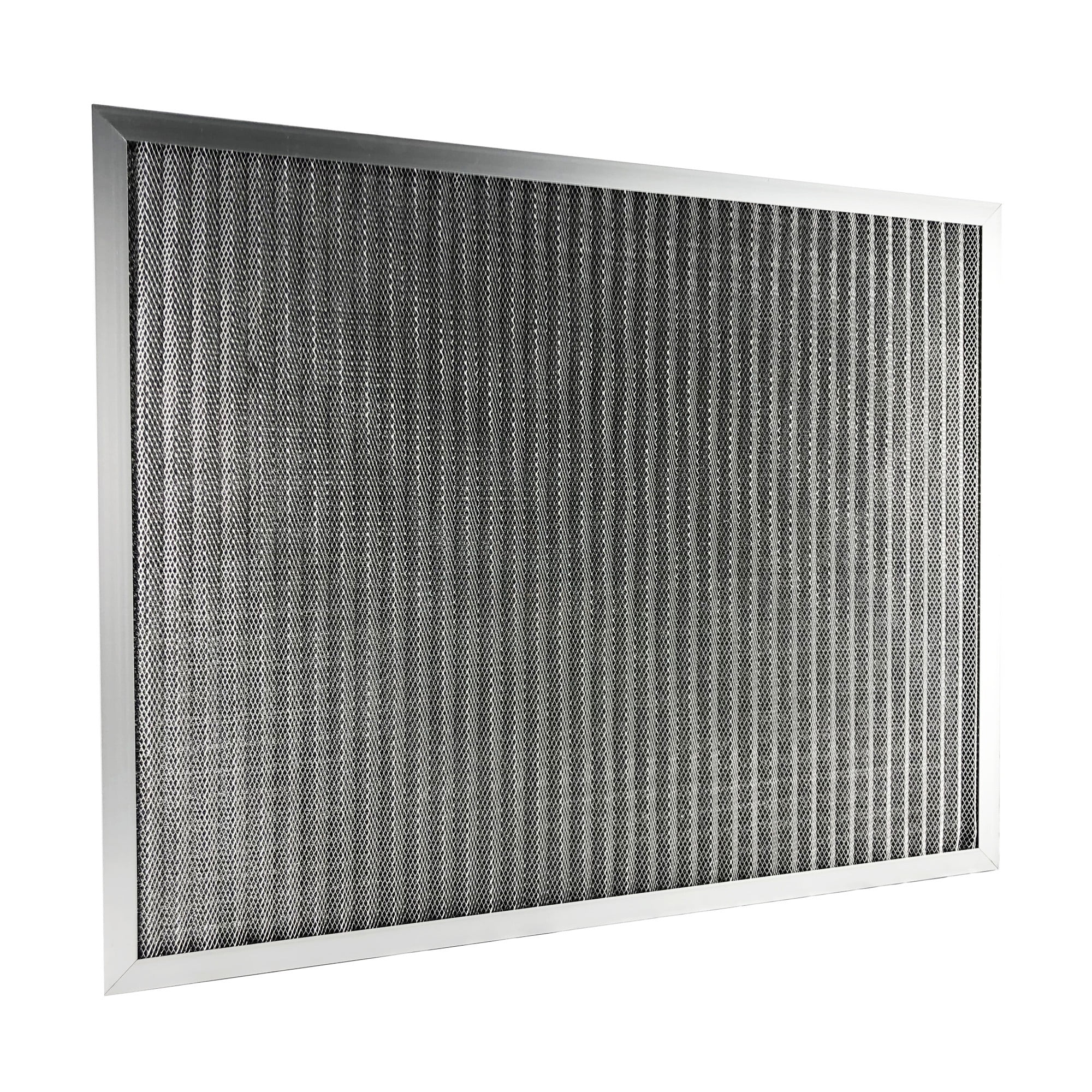 Aluminum Electrostatic Air Filter (18" x 24" x 1"), Washable Furnace