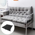 thumbnail image 2 of Huevo Silla Cojín Hamaca Columpio Silla Cojines para Patio Hamaca Columpio Silla Huevo Negro Zulema Cojín del asiento, 2 of 7