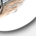 thumbnail image 3 of Designart - Vintage Birds In The Wild IX - Traditional Metal Circle Wall Art, 3 of 5
