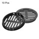 thumbnail image 3 of Uxcell 10Pcs 80mm/3.1in Ventilaciones Redondas de Soffit, Cubierta de Ventilación de Soffit Negra para Baño, 3 of 5
