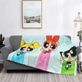 thumbnail image 1 of Manta de Chicas Superpoderosas, plegable compacta, súper suave y se siente genial, resiste completamente la contracción y las arrugas, adecuada para cama, sofá, camping, frío, 1 of 5