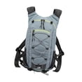 thumbnail image 2 of Mochila de senderismo de 13 l, mochila deportiva multiusos, resistente al agua, para montañismo, mochila ligera de poliéster, con múltiples compartime Azul claro, 2 of 8