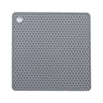 thumbnail image 2 of Injueey Almohadillas antideslizantes de gel de sílice, soporte para olla, estera de silicona resistente al calor para fácil limpieza y Almacenamiento y organización del hogar Gris, 2 of 6