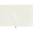 thumbnail image 4 of Notebook Moleskine Classic Soft Cover XL Scarlet Red 192p, 4 of 6