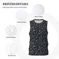 thumbnail image 3 of Pofeuu Wireless Antenna Icon Print Basketball Jersey, Shirts for Men Youth Basketball Jersey Crew Neck-Small, 3 of 6