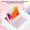 thumbnail image 3 of iPad 10.2 Keyboard Case, Keyboard Case for iPad 8th Generation 2020, 7th Gen 2019 and Air 3/iPad Pro 10.5, Detachable Auto Sleep/Wake Bluetooth Keyboard Folio Cover, 3 of 8