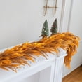 thumbnail image 5 of Fall Artificial Hanging Decor,5.9 Ft Faux Rattan Hanging Decor with Lights | Thanksgiving Decorations Garland for Fireplace Window Table Wall Decor, 5 of 7