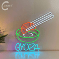 thumbnail image 3 of C-CRAFT Gyoza Neon Light Led Sign 25 inch for Japanese Gyoza Restaurant Wall Art Decor, 3 of 5