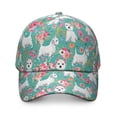 thumbnail image 2 of Dog-Themed Dad Hat - Vintage Paw Design Lightweight Casual Cap, 2 of 7