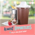 thumbnail image 6 of Nostalgia 6-Quart Ice Cream Machine, Parlor Style Electric Ice Cream Maker, White and Dark Brown, 6 of 8