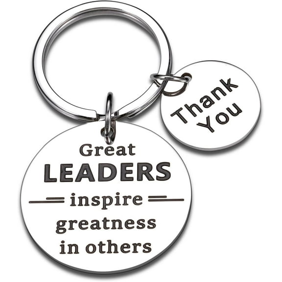 Boss Day Gifts for Women Men, Boss Appreciation Keychain for Boss Lady, Leaders Gift for Supervisor Mentor Manager, Birthday Office Retirement Gift for Woman, Boss's Day Decorations