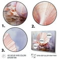 thumbnail image 3 of Designart "Pink Serenity Seashell Beauty" Animals Canvas Art Print, 3 of 5