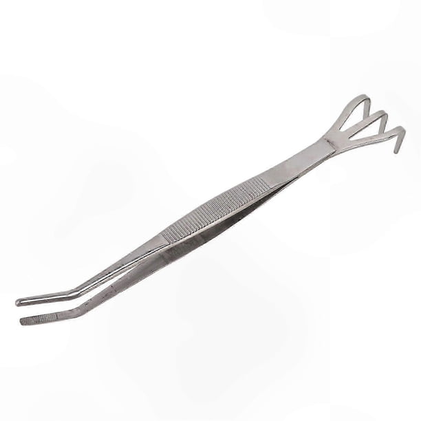 3-Prong Stainless Steel Root Rake with Tweezer for Soil Loosening and ...