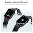 thumbnail image 4 of Reloj Inteligente Mujer, Smartwatch, Llamada, Asistente Voz Belug, Negro, 4 of 5