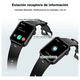 thumbnail image 4 of Reloj Inteligente Mujer, Smartwatch, Llamada, Asistente Voz Belug, Negro, 4 of 5