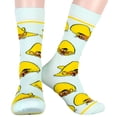 thumbnail image 2 of WB Looney Tunes Socks Allover Character Faces 5 Pair Adult Crew Socks, 2 of 7