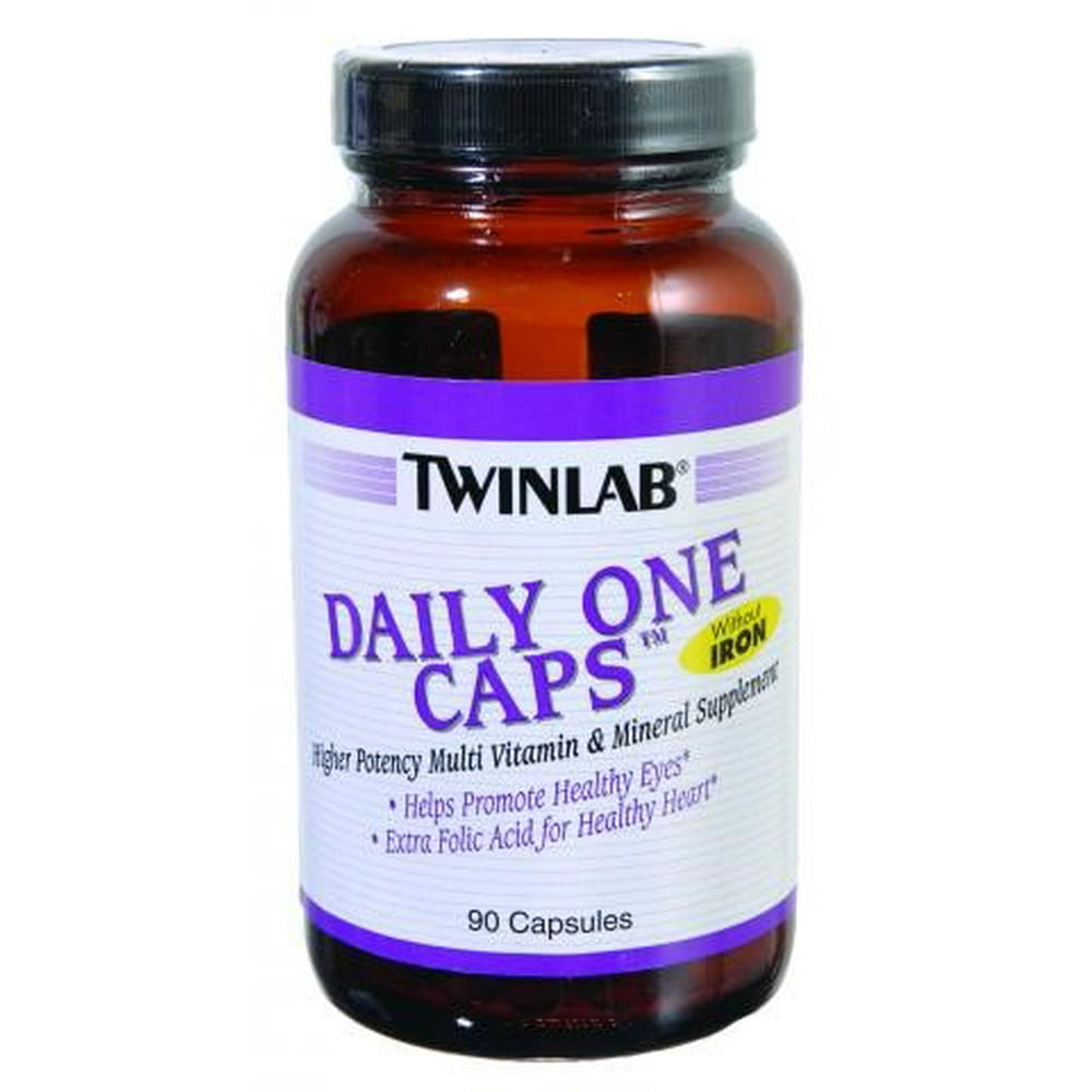 Twinlab Daily One Caps Without Iron 90 Capsules