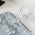 thumbnail image 4 of Silica Gel Easter Bunny Silicone Baking Mold 5 Cavity Rabbit Carrot Shape for Chocolate Candy Jelly Soap Making DIY Party, 4 of 4