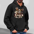 thumbnail image 2 of Xihbxyly Sudadera Ligera y Transpirable para Hombre, Corte Tridimensional, Tecnología de Absorción Rápida Del Sudor, Ideal para Gimnasio, Ciclismo y Running, con Estampado Navideño., 2 of 5