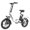 WHITE, variant on Gotrax OTTO Foldable Electric City Bike, 350W Motor, 40KM Range, 25KM/H Top Speed, Lightweight Commuter eBike, White