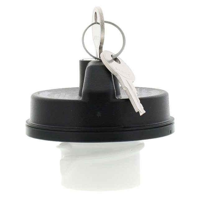 MotorRad CST Fuel Tank Cap MGC210KA Keyed Alike Combo Locks; Locking; Black; Plastic