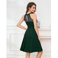 thumbnail image 2 of Vestido de cóctel Bbonlinedress Plus Green para mujer 3XL, 2 of 7