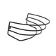 thumbnail image 5 of Estante para Sombreros sobre La Puerta, Gorras de Béisbol, Almacenamiento, Estante para Sombreros Montado en La Pared de Metal, 5 of 7