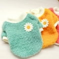thumbnail image 7 of Sunflower Super Cute Puppy Cat Dog Fleece Soft Comfy Warm Spring Winter Pet Sweater for Most Small Dogs,Cats Sweater, 7 of 7