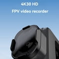 thumbnail image 2 of Cámara de Acción FPV Grabadora Antivibración 4K 30FPS 2,4G WiFi Cámara Deportiva de Acción + Juego de Filtros ND para Pesca con Drones FPV, con SD, 2 of 5