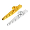 thumbnail image 3 of EeaseCA Metal Kazoo Musical Instruments Preschool Educational Toys Flutes for Kids (Gold), 3 of 7