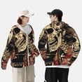 thumbnail image 4 of Lsque Gothic Eastern Floral Skull UPF 50+ Lightweight Sun Protection Men's Women's Long Sleeve Shirt, Hoodie Performance -XX-Large, 4 of 9