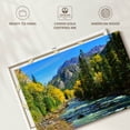 thumbnail image 6 of Elephant Stock Mountain With River Wall Art - Horizontal Canvas Wall Art - Living Room Wall Decor - Nature Canvas - Green And Beige Decor - 12" x 8", 6 of 8