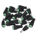 thumbnail image 1 of FOXNOVO - 10 pares de conectores adaptadores de CC macho y hembra de 2,1 x 5,5 mm para cámaras CCTV y tiras de luces LED, 1 of 5
