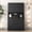 Black, variant on 74" Black Freestanding Pantry for Kitchen and Laundry / Multi - purpose Storage Solution