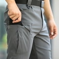 thumbnail image 4 of Yaoyar Men's Tactical Cargo Pants Water Resistant Lightweight Hiking Pants Outdoor Work Pants with Multi Pockets, 4 of 6