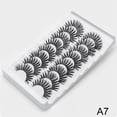 thumbnail image 1 of SEXYSHEEP 3D Faux Mink Lashes Pestañas postizas naturales Dramatic Fluffy Soft Wispy Volume Cross Herramientas de maquillaje de pestañas reutilizables Tan Jianjun  unisex, 1 of 2