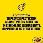 Pennzoil Marine XLF Extended Life Formula Engine Oil, 1 Gallon
