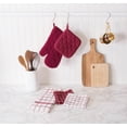 thumbnail image 3 of Wine Combo Windowpane Dishcloth (Set of 6), 3 of 5