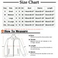 thumbnail image 3 of Women Sweatshirts MIUOWANP Fashion Women Casual Solid Color Lapel Neck Long Sleeve Loose T-Shirt Blouse Pullover Tops M Blue, 3 of 5