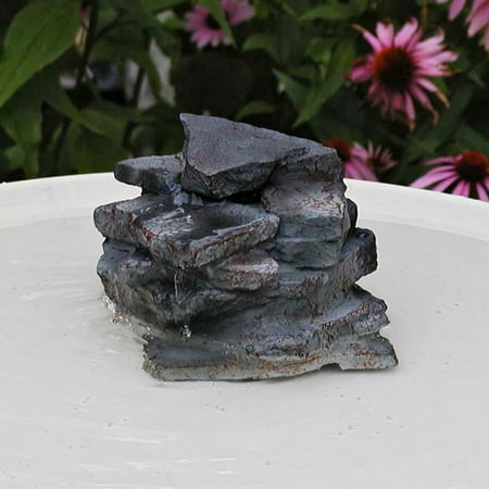 - Backyard Nature Products Layered Rock Bubbler