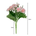 thumbnail image 6 of Grandest Birch Artificial Flower Nice-looking Eye-catching Vibrant Carnation Bouquet Silk Flowers with Stems Leaves for Wife, 6 of 8