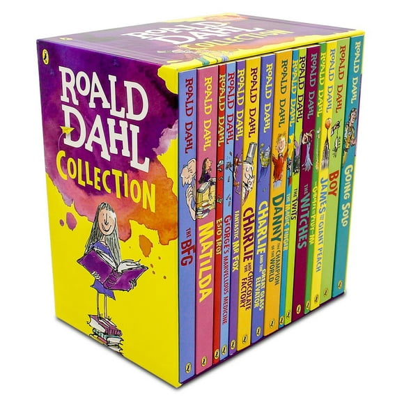 Coffret de 15 Livres de la Collection Roald Dahl