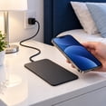 thumbnail image 5 of It's Just Smart 15W Ultra Slim Wireless Charger, Fast Universal Wireless Charging Pad for iPhone, Samsung & All Qi Enabled Devices, Black, 5 of 12