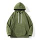 thumbnail image 1 of Sudaderas con capucha para hombre, moda informal, cómodas, lisas, holgadas, con capucha y bolsillo, blusa tipo pulóver para hombre, blusa de poliéster, 1 of 8